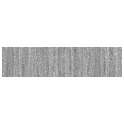 vidaXL Wall-Mounted Headboard DELFT Grey Sonoma Engineered Wood