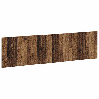 vidaXL Wall-Mounted Headboard DELFT Old Wood Engineered Wood