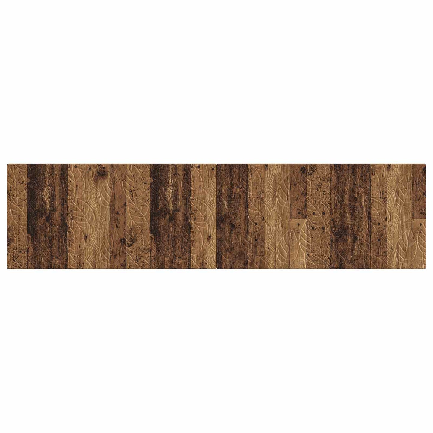 vidaXL Wall-Mounted Headboard DELFT Old Wood Engineered Wood