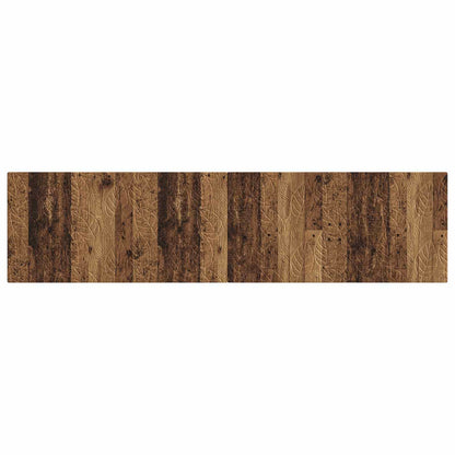 vidaXL Wall-Mounted Headboard DELFT Old Wood Engineered Wood