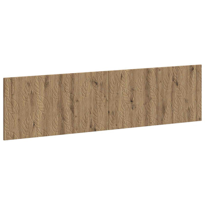 vidaXL Wall-Mounted Headboard DELFT Artisan Oak Engineered Wood