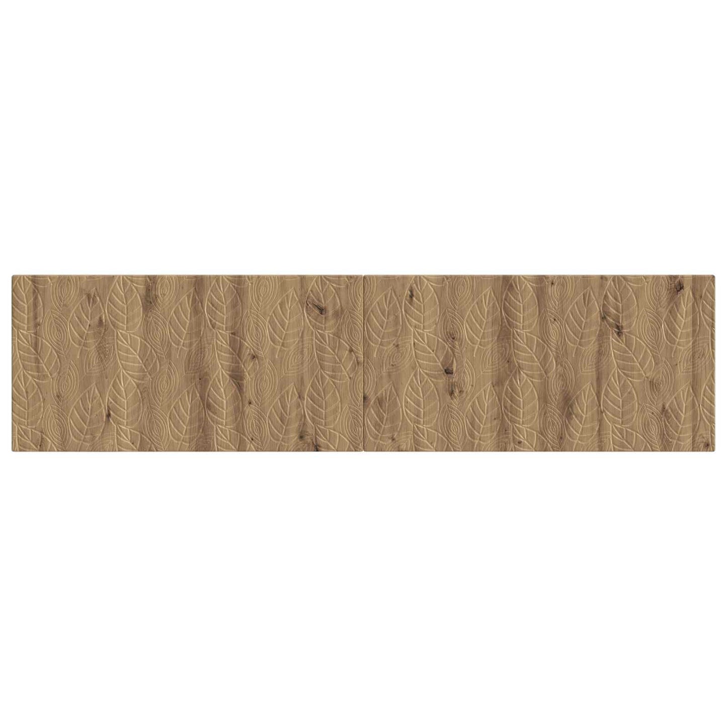 vidaXL Wall-Mounted Headboard DELFT Artisan Oak Engineered Wood