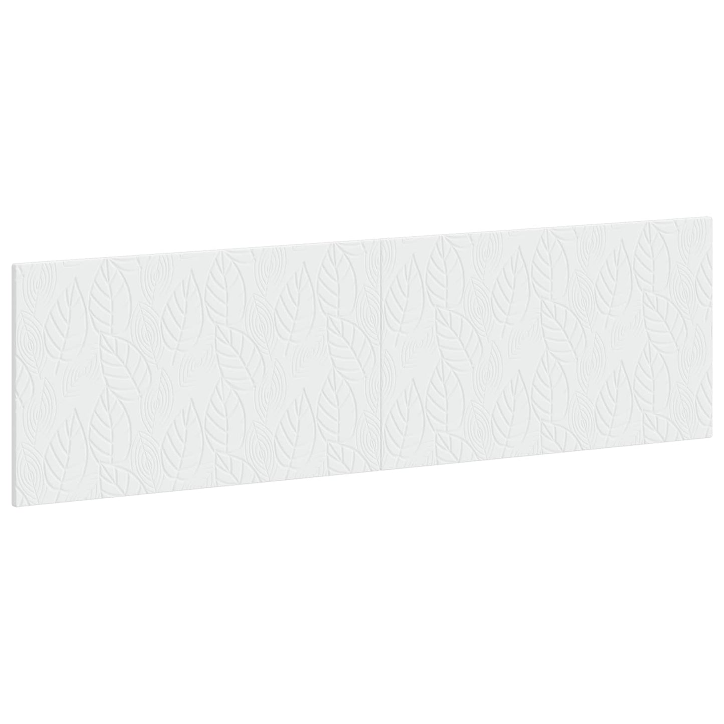vidaXL Wall-Mounted Headboard DELFT White Engineered Wood
