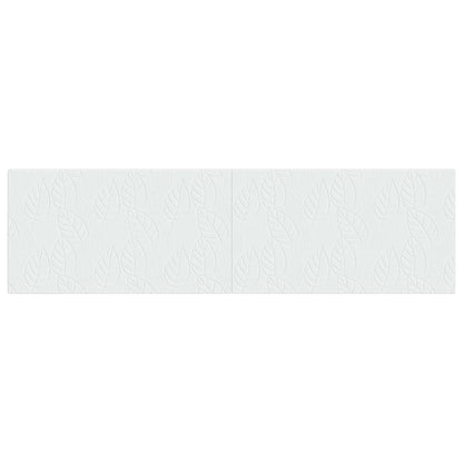 vidaXL Wall-Mounted Headboard DELFT White Engineered Wood