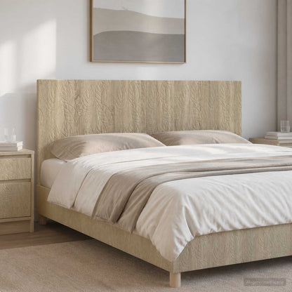 vidaXL Wall-Mounted Headboard DELFT Sonoma Oak Engineered Wood