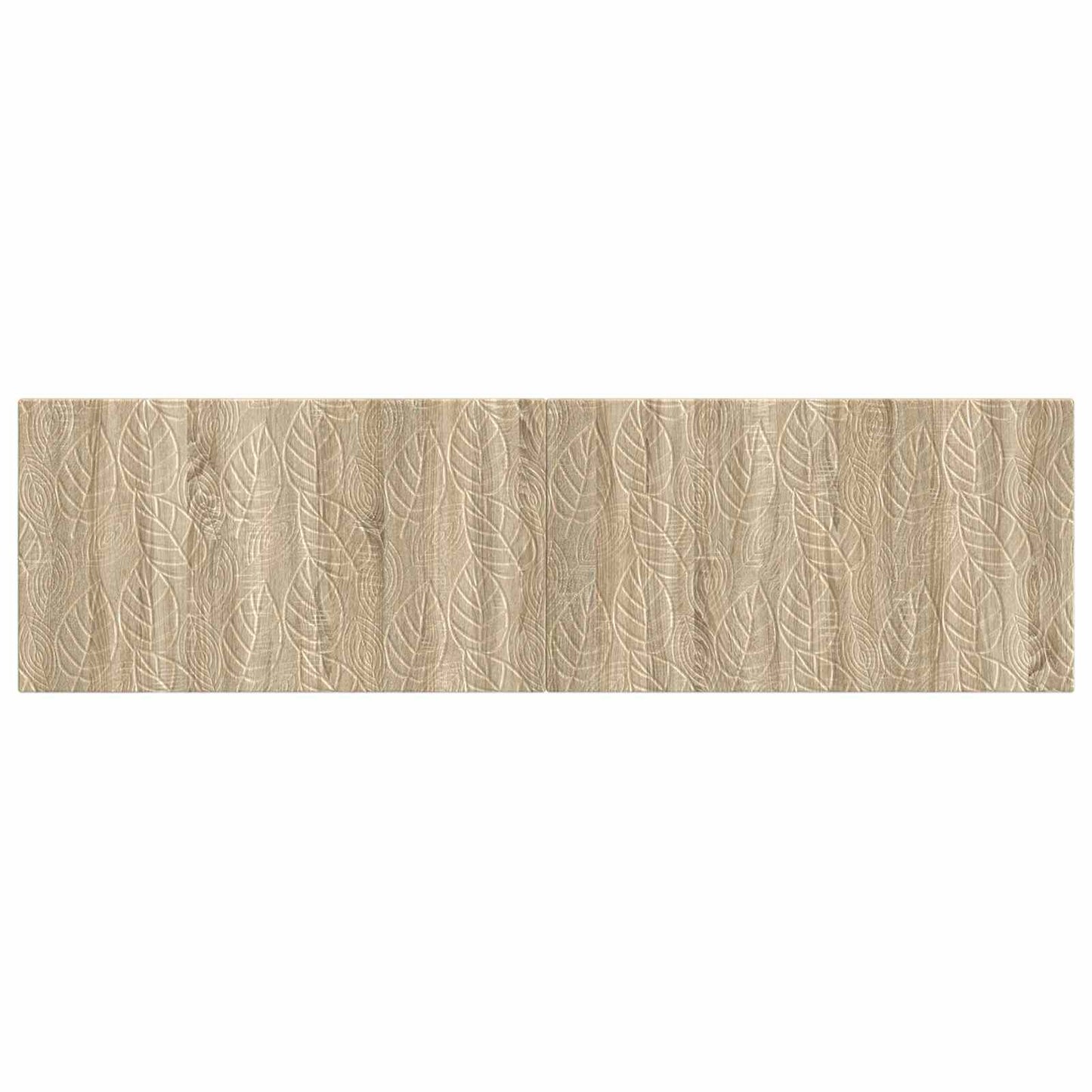 vidaXL Wall-Mounted Headboard DELFT Sonoma Oak Engineered Wood