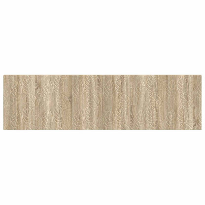 vidaXL Wall-Mounted Headboard DELFT Sonoma Oak Engineered Wood