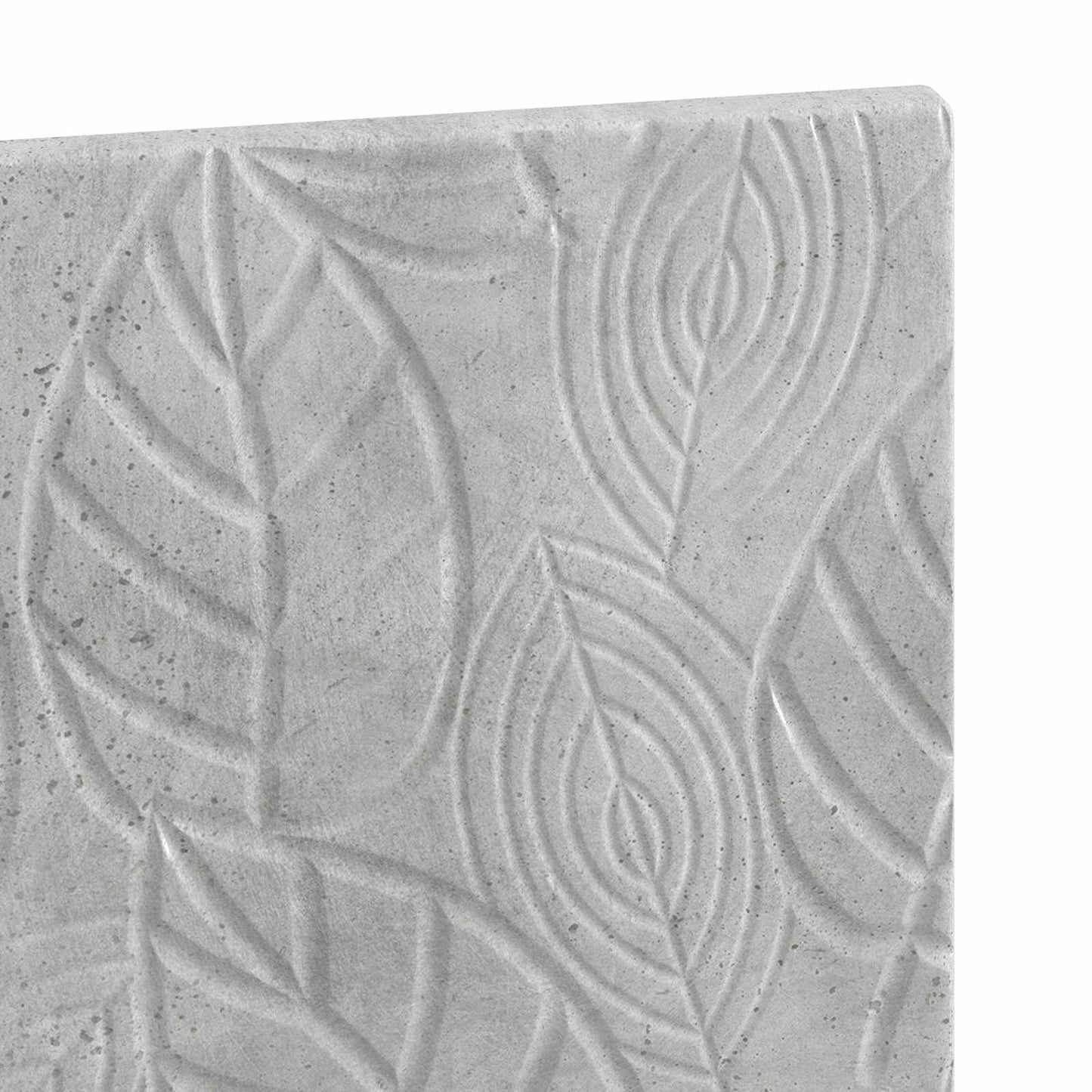 vidaXL Wall-Mounted Headboard DELFT Concrete Grey Engineered Wood