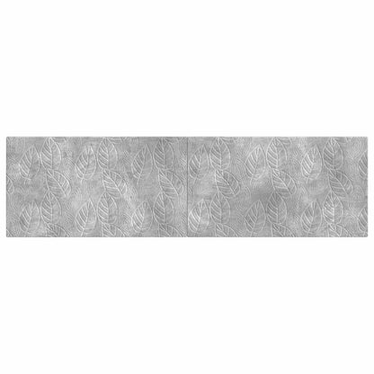 vidaXL Wall-Mounted Headboard DELFT Concrete Grey Engineered Wood