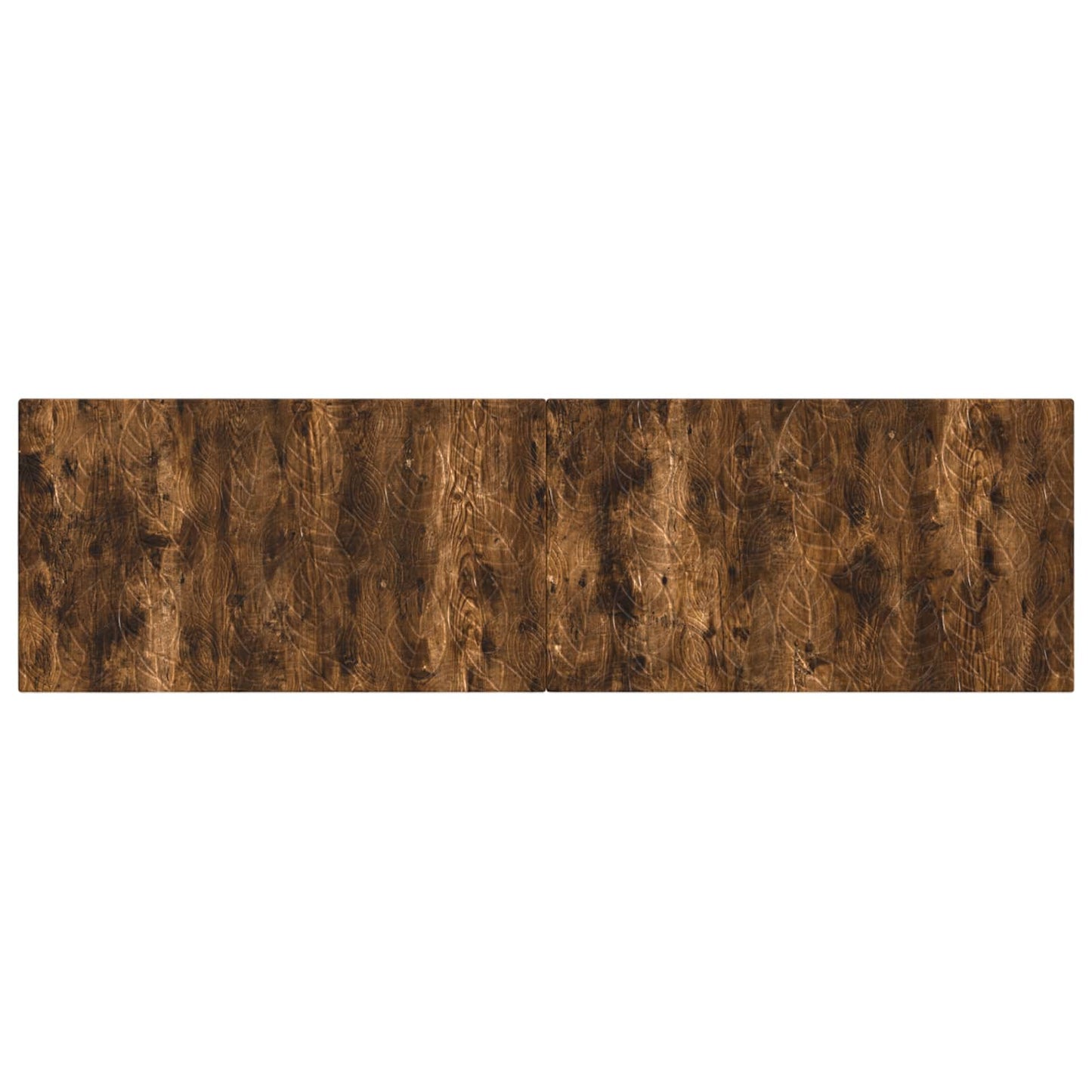 vidaXL Wall-Mounted Headboard DELFT Smoked Oak Engineered Wood