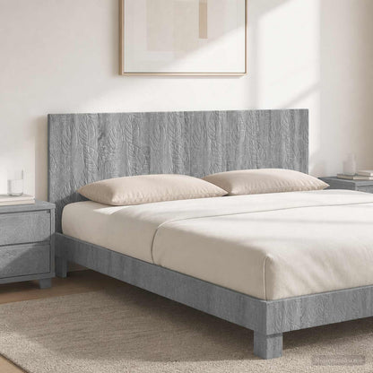 vidaXL Wall-Mounted Headboard DELFT Grey Sonoma Engineered Wood