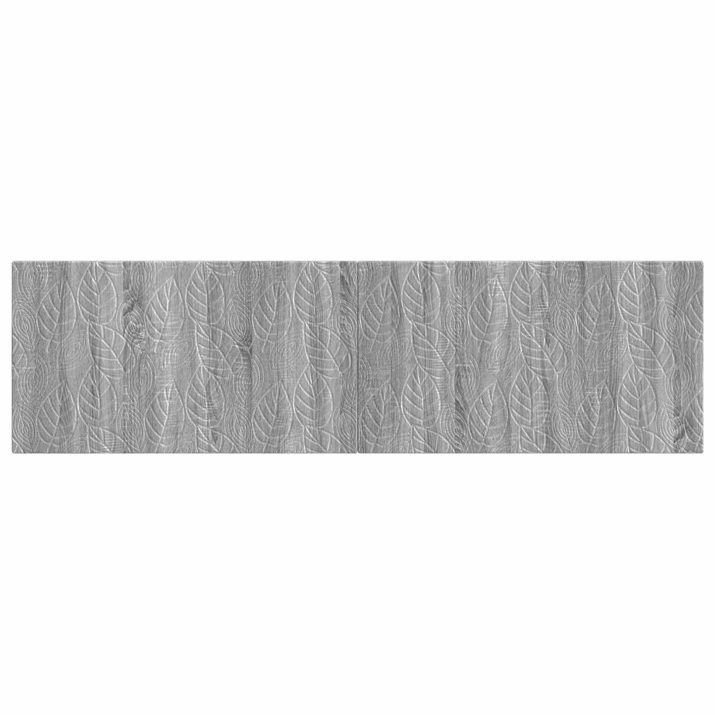 vidaXL Wall-Mounted Headboard DELFT Grey Sonoma Engineered Wood