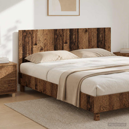 vidaXL Wall-Mounted Headboard DELFT Old Wood Engineered Wood