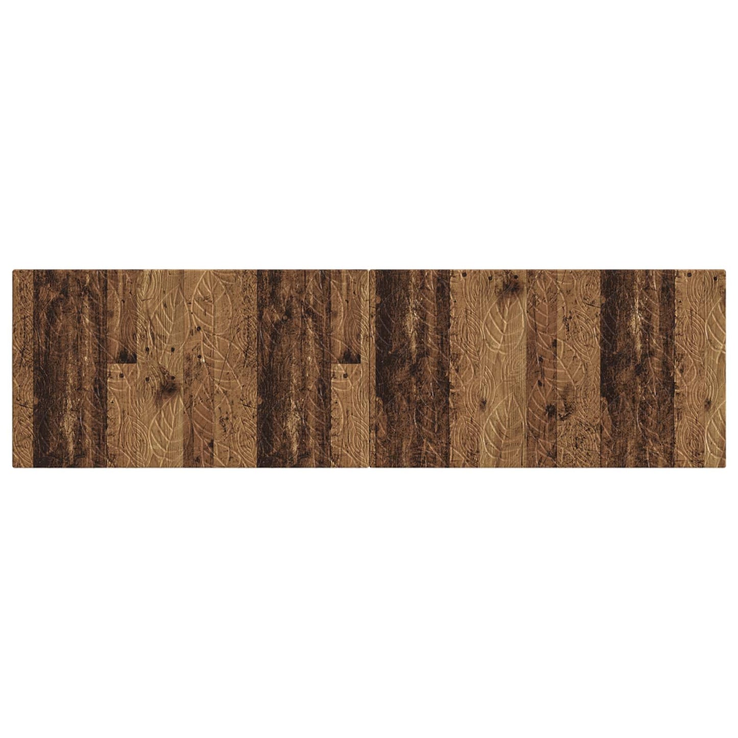 vidaXL Wall-Mounted Headboard DELFT Old Wood Engineered Wood