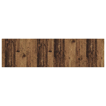 vidaXL Wall-Mounted Headboard DELFT Old Wood Engineered Wood