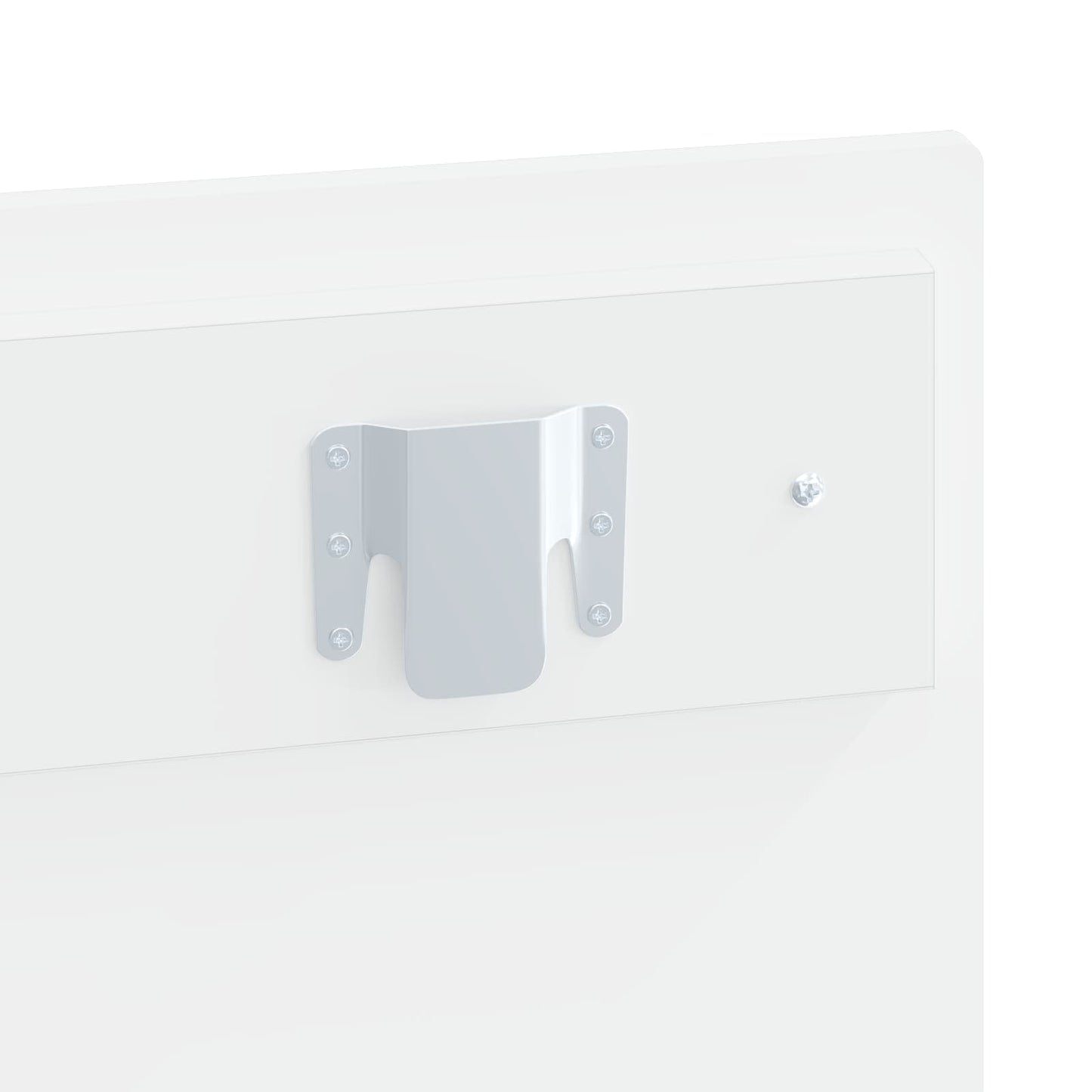 vidaXL Wall-Mounted Headboard DELFT White Engineered Wood