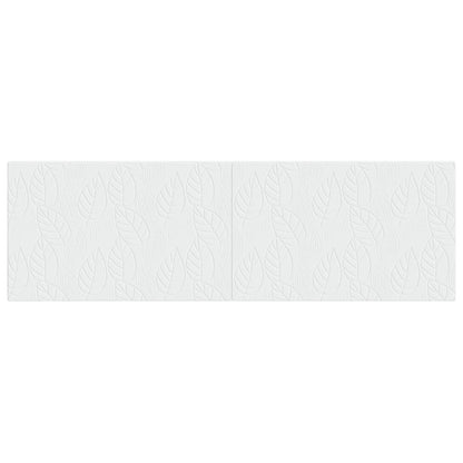 vidaXL Wall-Mounted Headboard DELFT White Engineered Wood