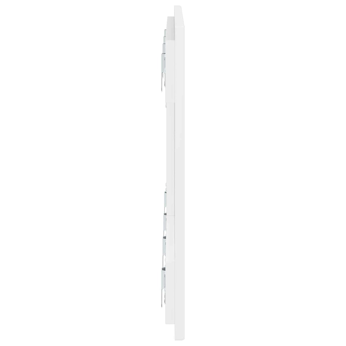 vidaXL Wall-Mounted Headboard DELFT White Engineered Wood