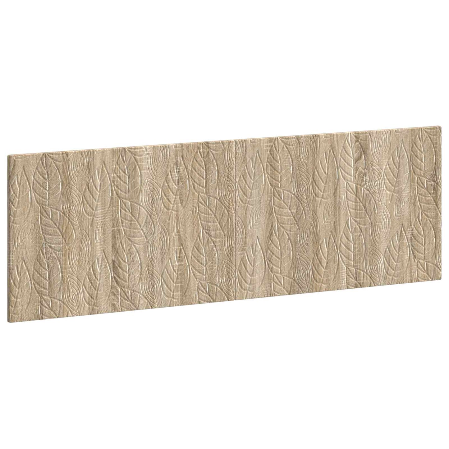 vidaXL Wall-Mounted Headboard DELFT Sonoma Oak Engineered Wood