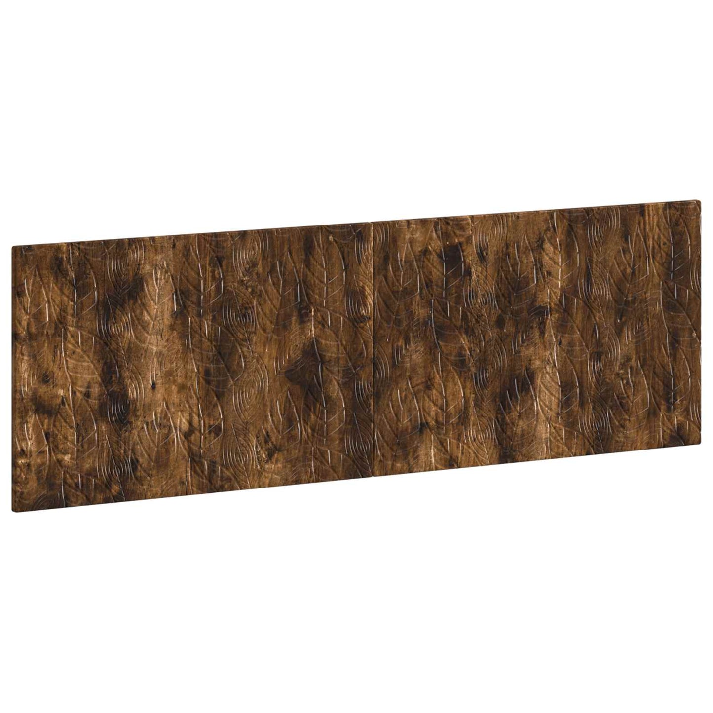 vidaXL Wall-Mounted Headboard DELFT Smoked Oak Engineered Wood