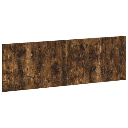 vidaXL Wall-Mounted Headboard DELFT Smoked Oak Engineered Wood