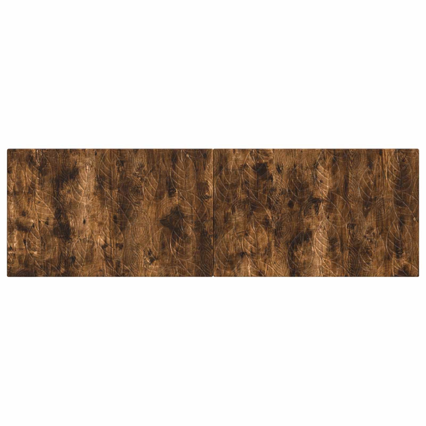 vidaXL Wall-Mounted Headboard DELFT Smoked Oak Engineered Wood