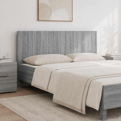 vidaXL Wall-Mounted Headboard DELFT Grey Sonoma Engineered Wood