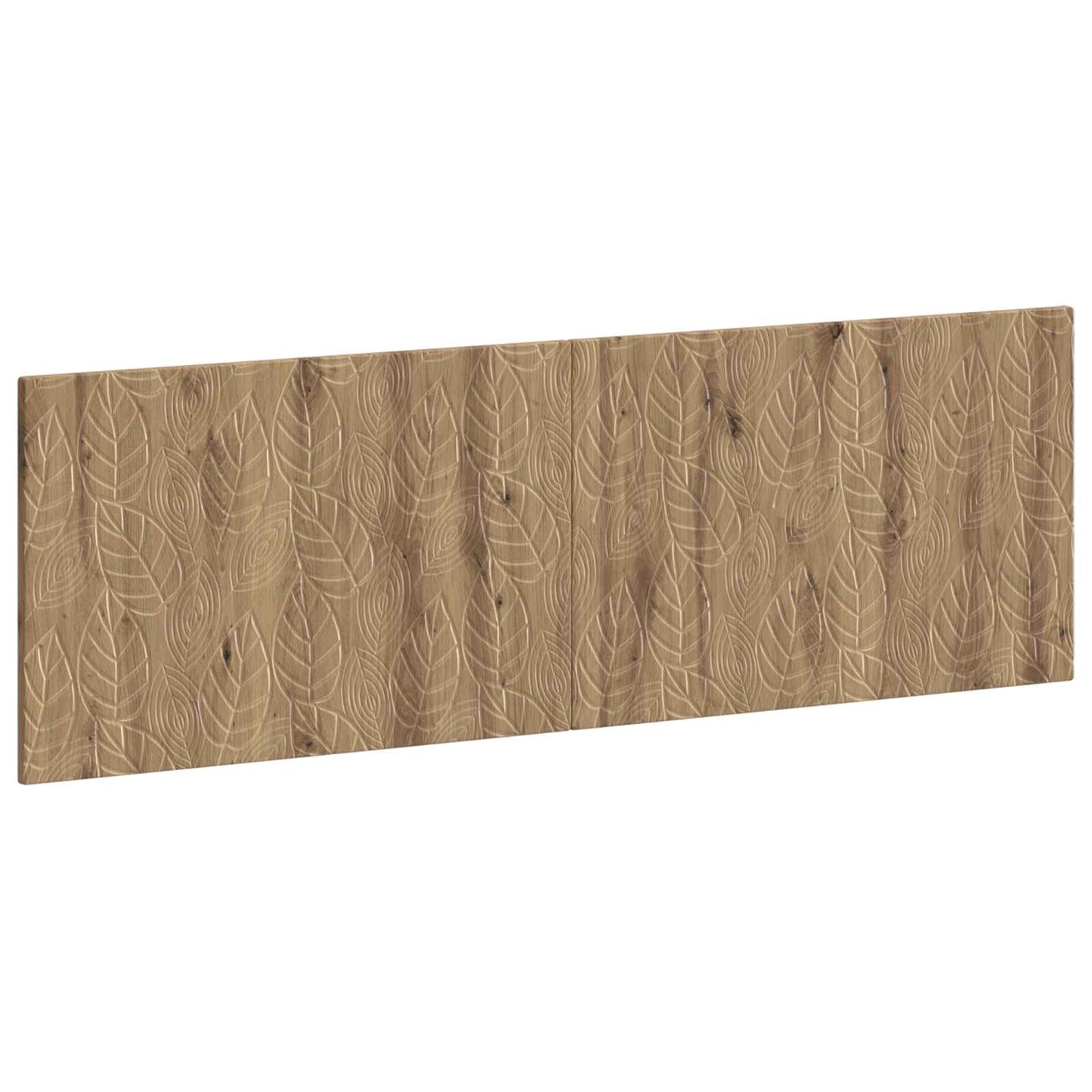vidaXL Wall-Mounted Headboard DELFT Artisan Oak Engineered Wood