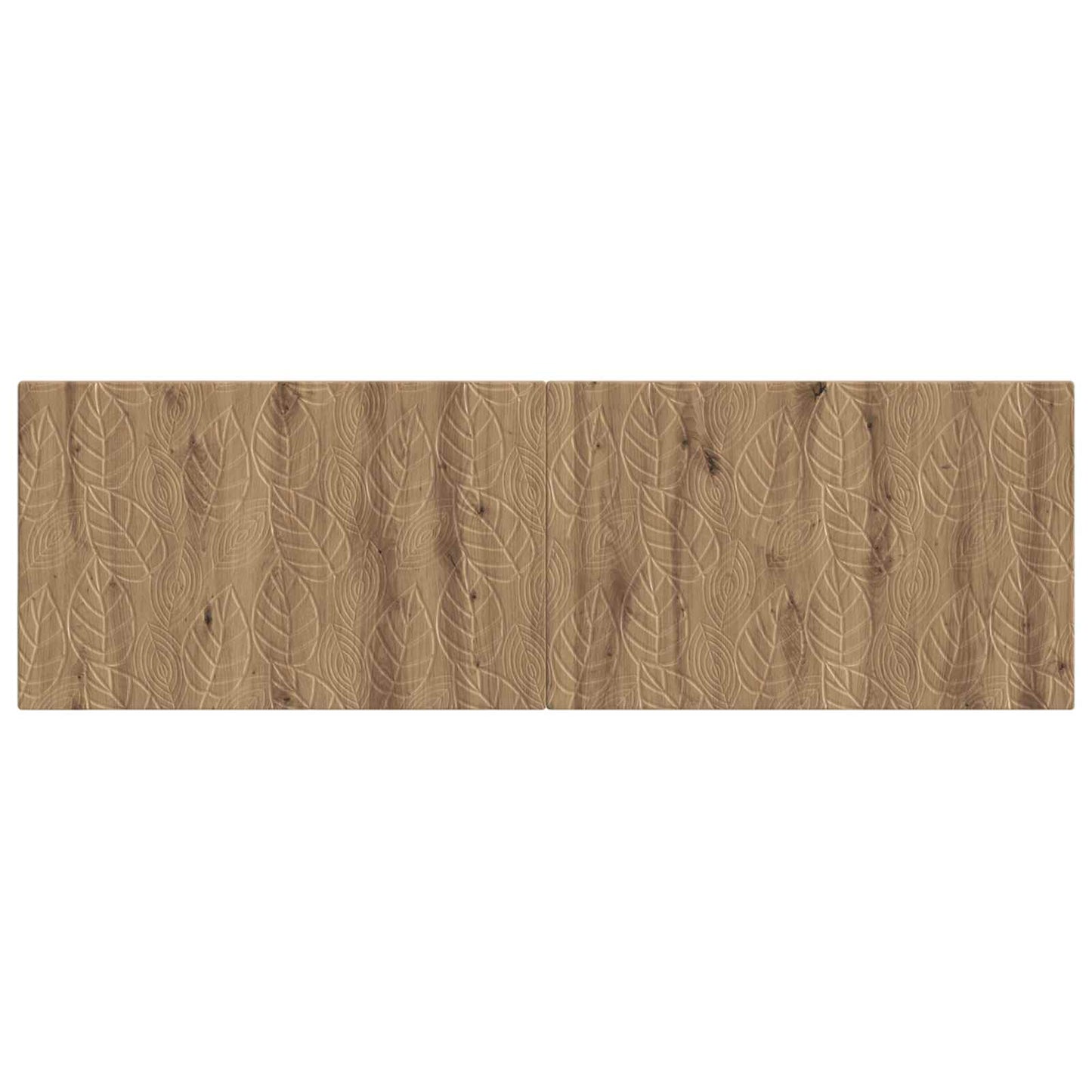 vidaXL Wall-Mounted Headboard DELFT Artisan Oak Engineered Wood