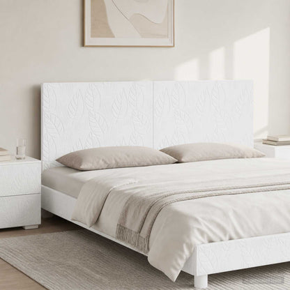 vidaXL Wall-Mounted Headboard DELFT White Engineered Wood