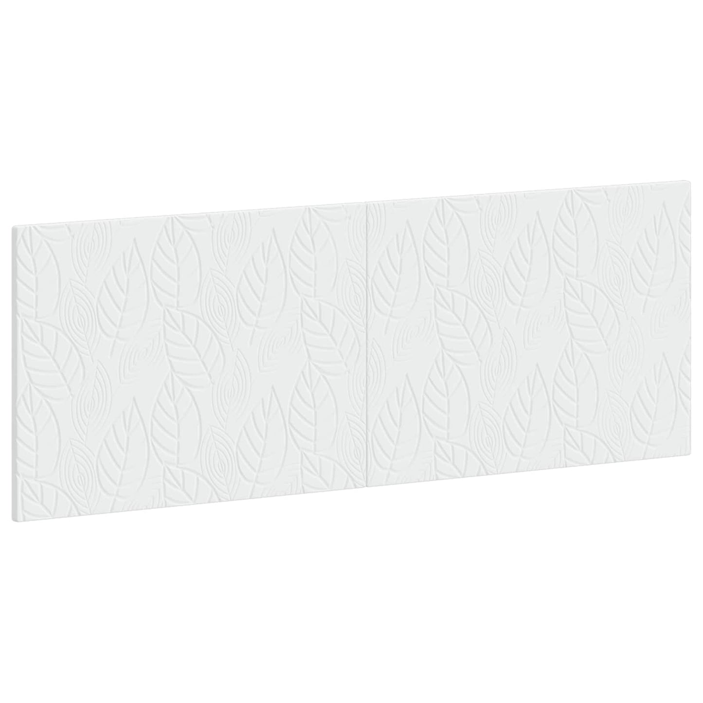 vidaXL Wall-Mounted Headboard DELFT White Engineered Wood