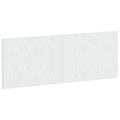 vidaXL Wall-Mounted Headboard DELFT White Engineered Wood