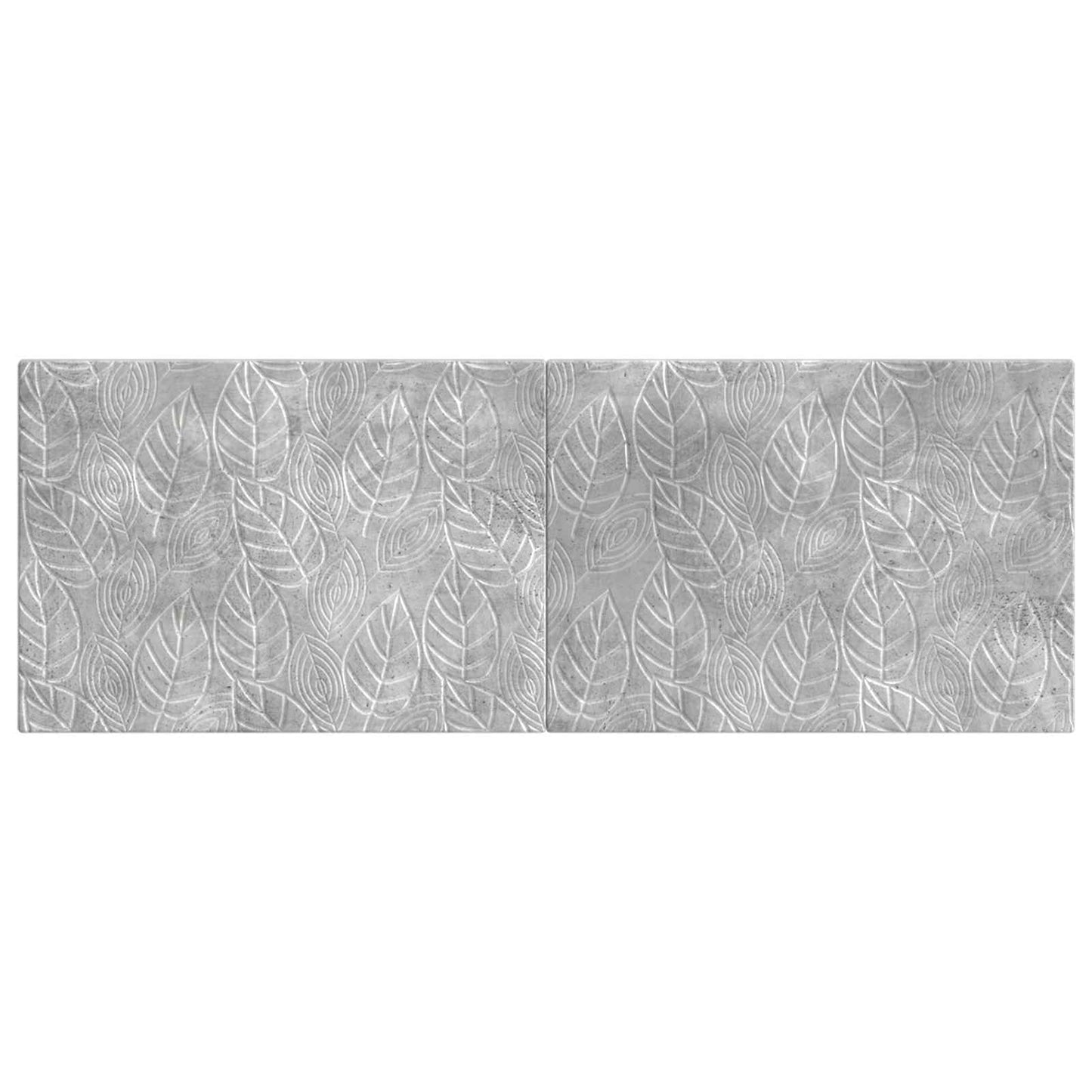 vidaXL Wall-Mounted Headboard DELFT Concrete Grey Engineered Wood