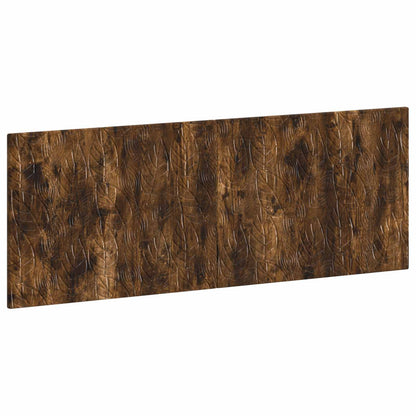 vidaXL Wall-Mounted Headboard DELFT Smoked Oak Engineered Wood