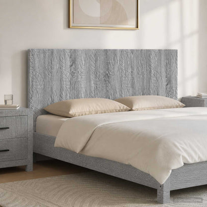 vidaXL Wall-Mounted Headboard DELFT Grey Sonoma Engineered Wood