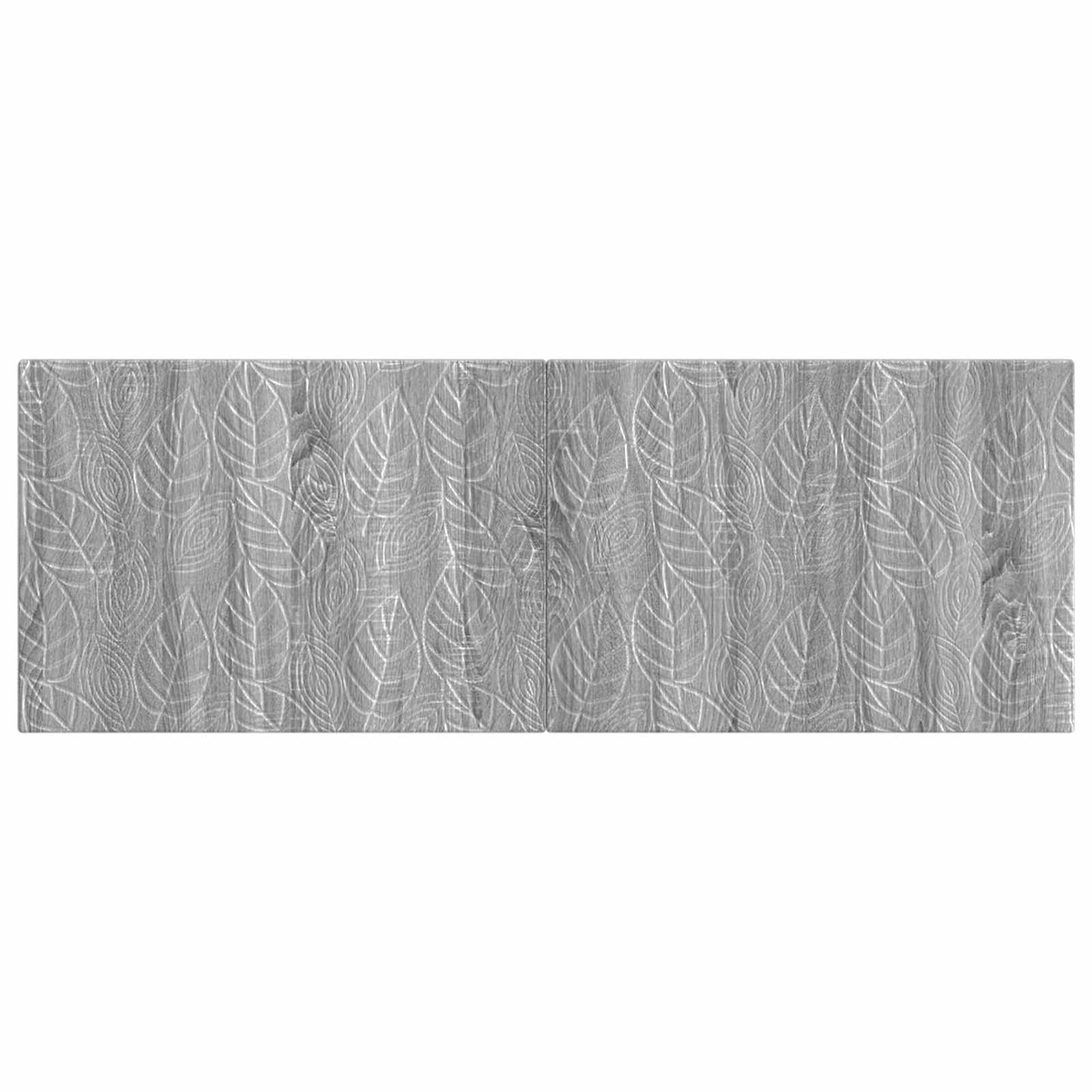 vidaXL Wall-Mounted Headboard DELFT Grey Sonoma Engineered Wood