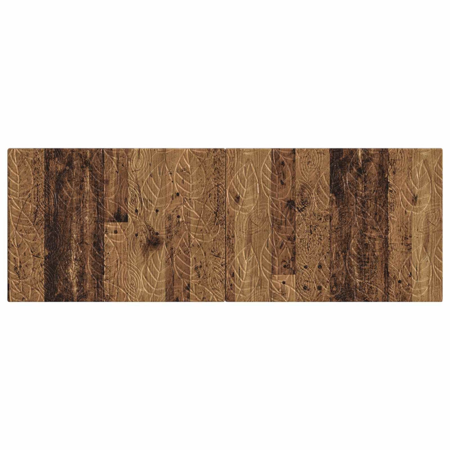 vidaXL Wall-Mounted Headboard DELFT Old Wood Engineered Wood