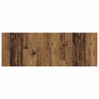 vidaXL Wall-Mounted Headboard DELFT Old Wood Engineered Wood