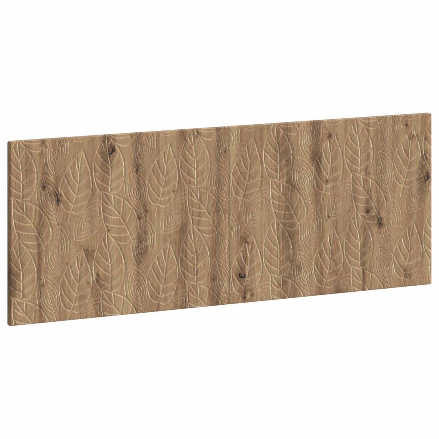 vidaXL Wall-Mounted Headboard DELFT Artisan Oak Engineered Wood