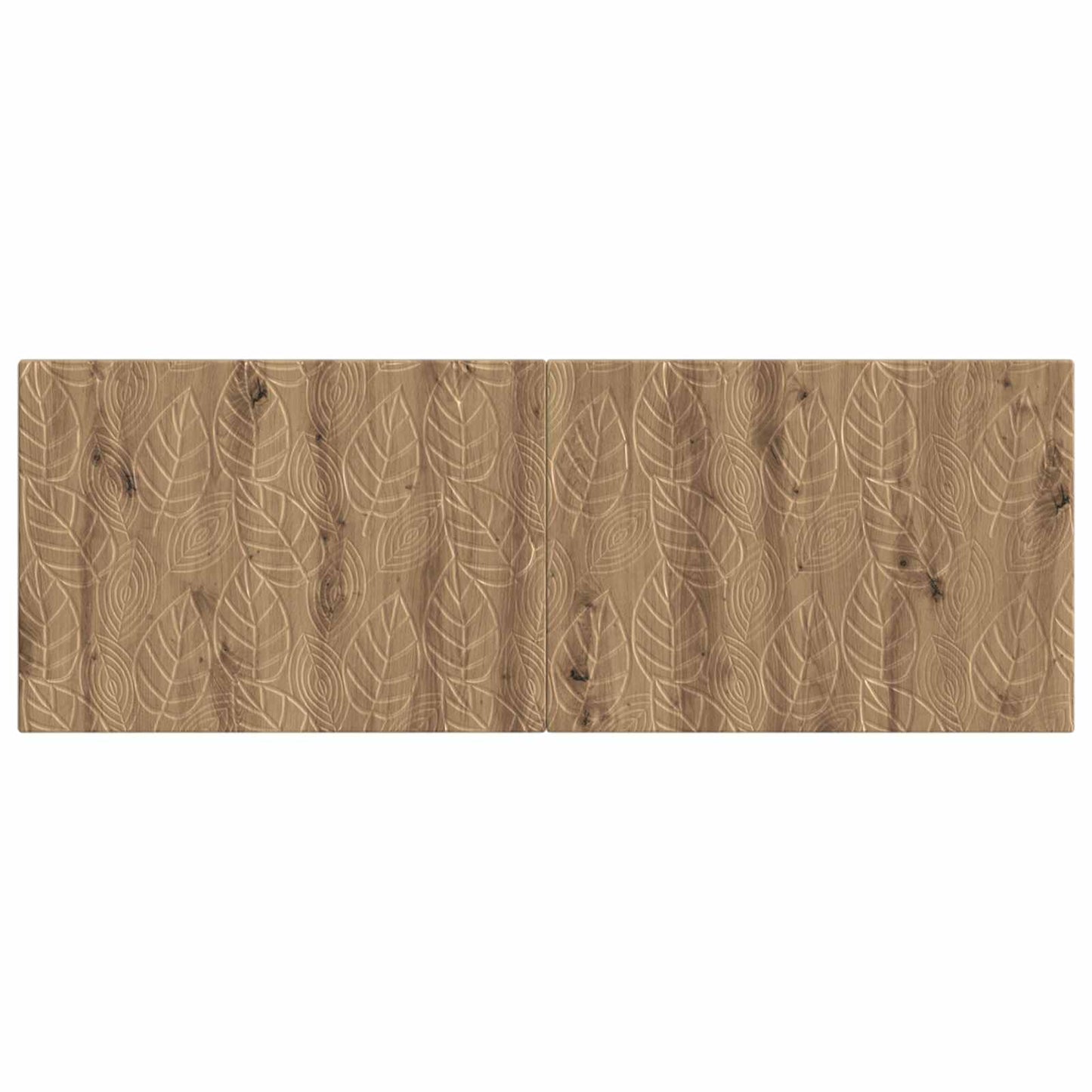 vidaXL Wall-Mounted Headboard DELFT Artisan Oak Engineered Wood