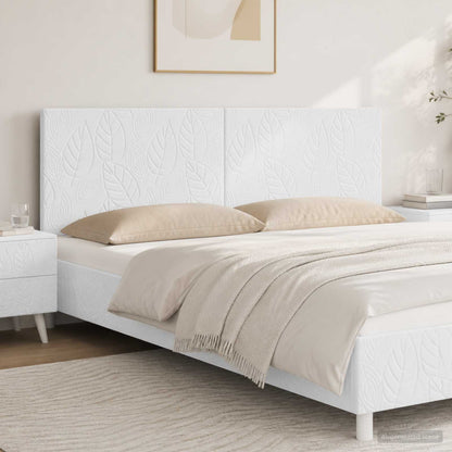 vidaXL Wall-Mounted Headboard DELFT White Engineered Wood