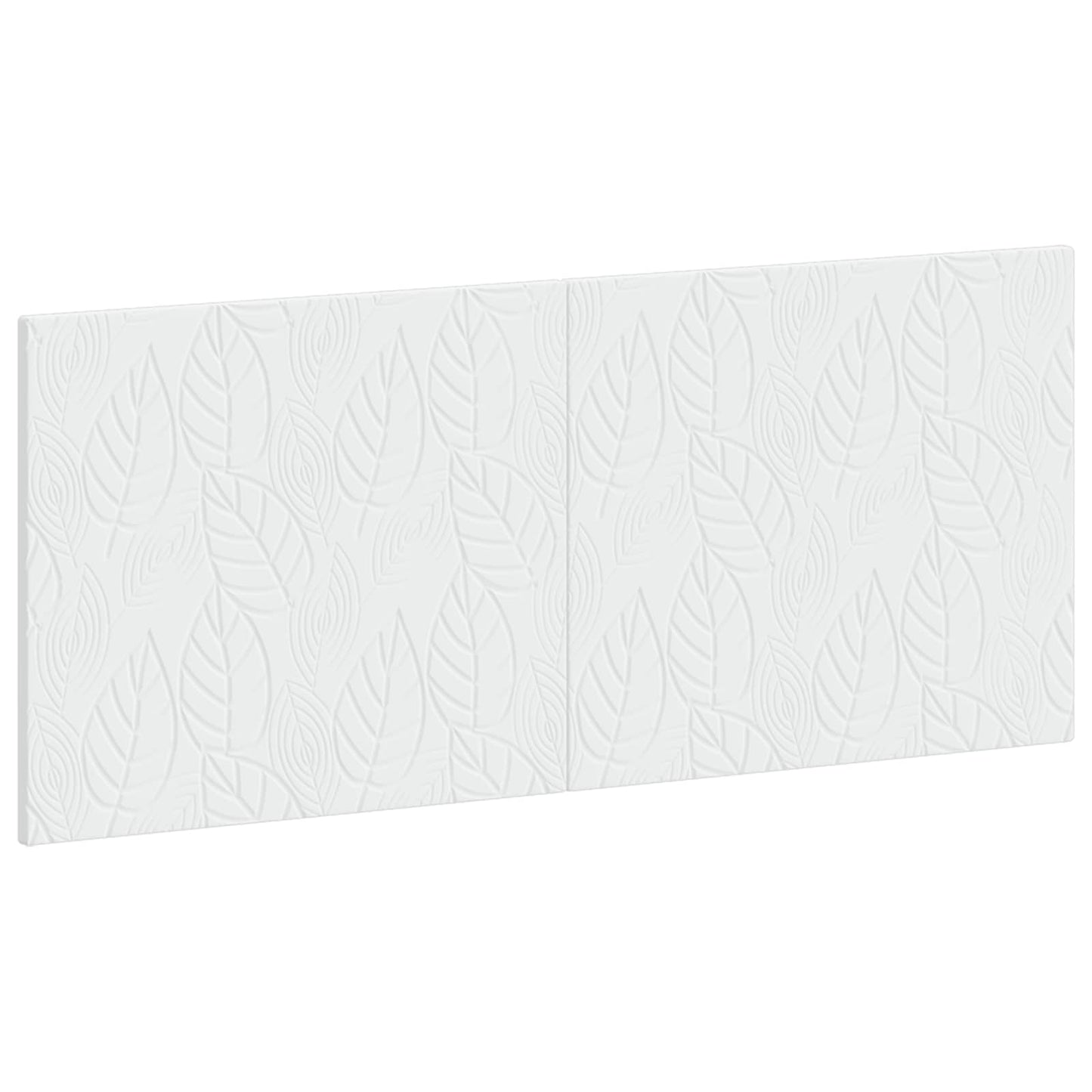 vidaXL Wall-Mounted Headboard DELFT White Engineered Wood