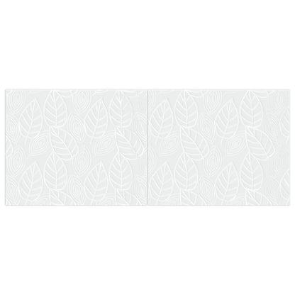 vidaXL Wall-Mounted Headboard DELFT White Engineered Wood
