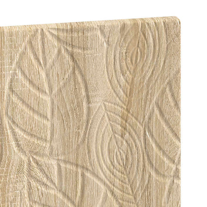 vidaXL Wall-Mounted Headboard DELFT Sonoma Oak Engineered Wood