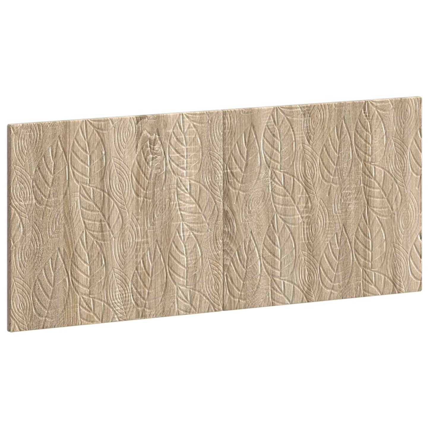 vidaXL Wall-Mounted Headboard DELFT Sonoma Oak Engineered Wood