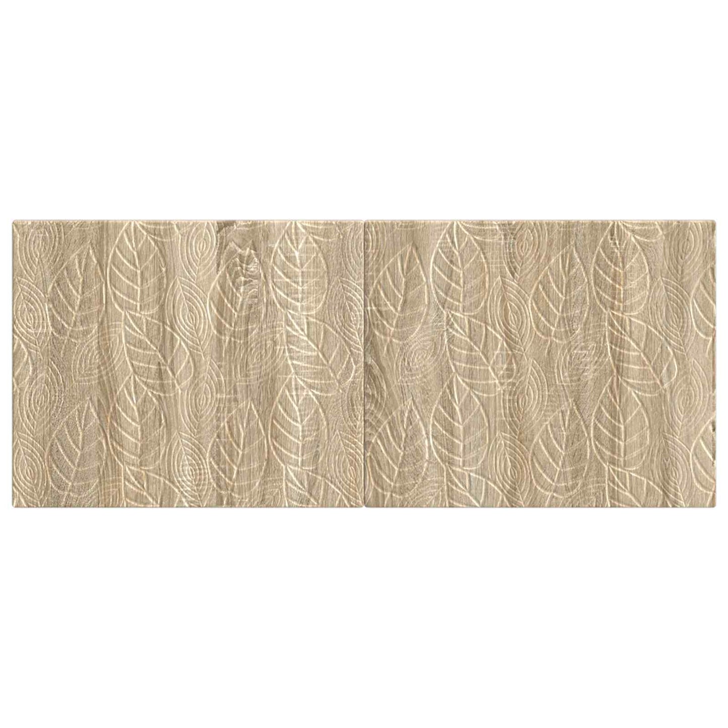 vidaXL Wall-Mounted Headboard DELFT Sonoma Oak Engineered Wood