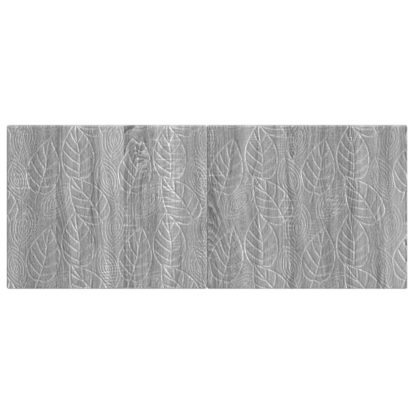 vidaXL Wall-Mounted Headboard DELFT Grey Sonoma Engineered Wood