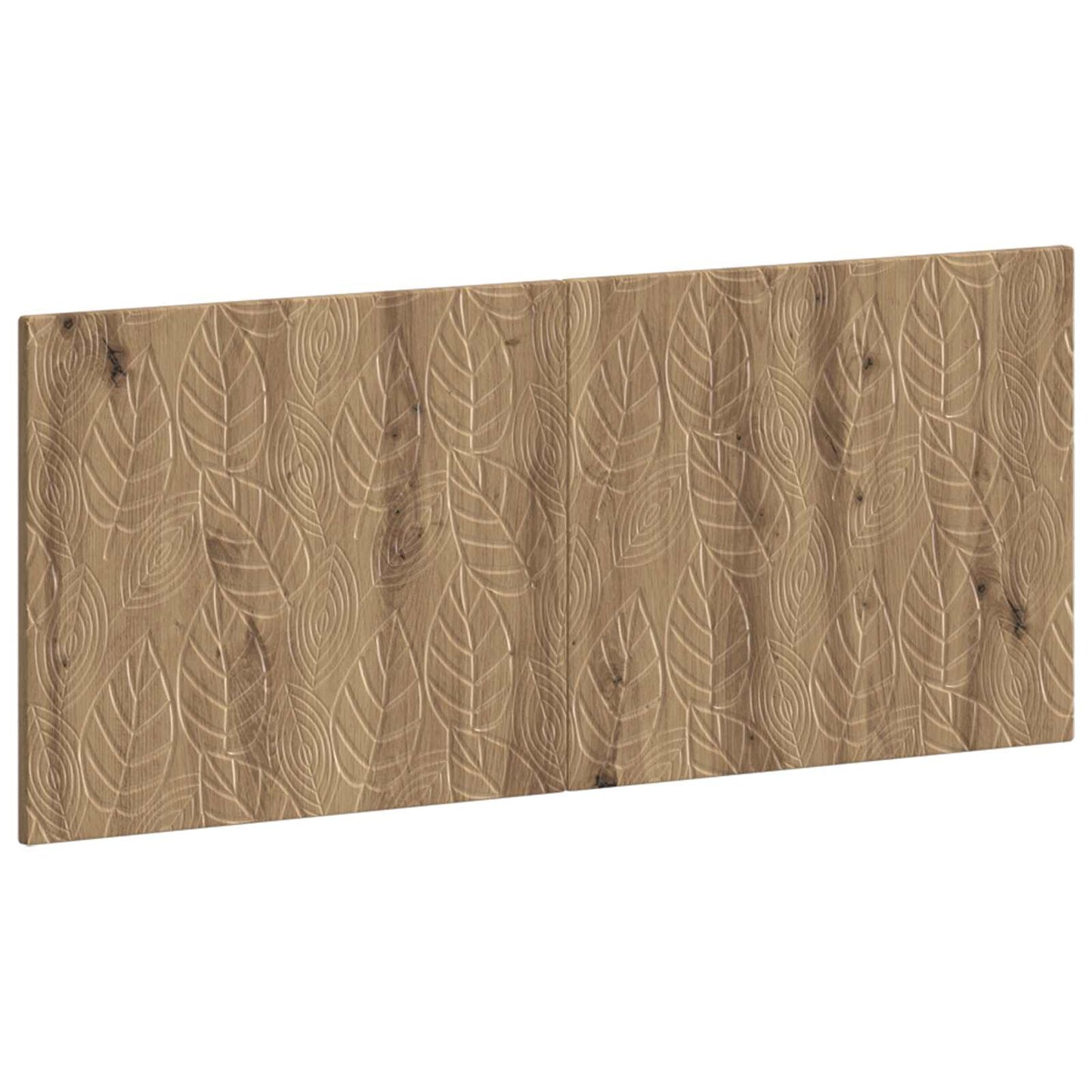 vidaXL Wall-Mounted Headboard DELFT Artisan Oak Engineered Wood