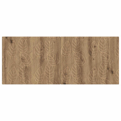 vidaXL Wall-Mounted Headboard DELFT Artisan Oak Engineered Wood