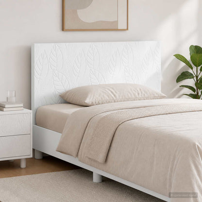 vidaXL Wall-Mounted Headboard DELFT White Engineered Wood